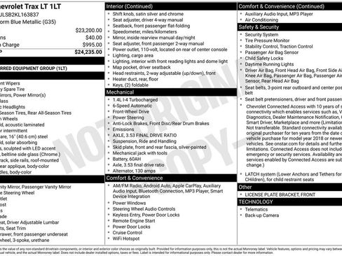 Used 2019 Chevrolet Trax LT image 17