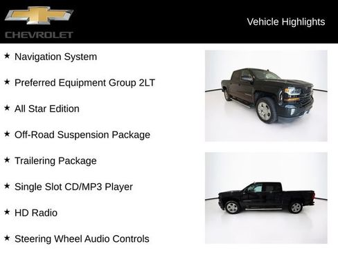 Used 2018 Chevrolet Silverado 1500 LT w/ All Star Edition AWD/4WD image 5