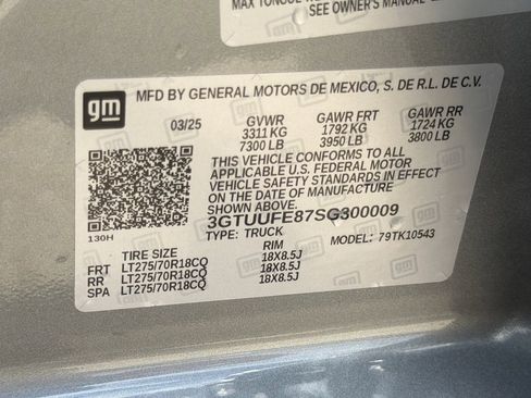 Certified 2025 GMC Sierra 1500 AT4X AWD/4WD image 32