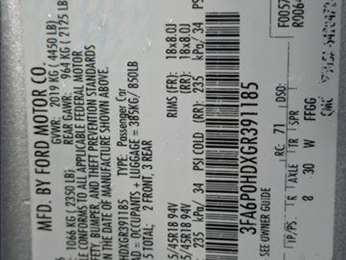 Used 2016 Ford Fusion SE w/ Equipment Group 201A FWD image 22