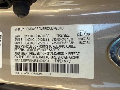 Used 2018 Honda CR-V EX-L image 25