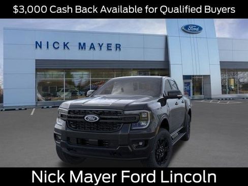 New 2025 Ford Ranger Lariat w/ Black Appearance Package image 2