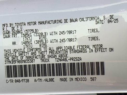 Used 2025 Toyota Tacoma SR5 image 26