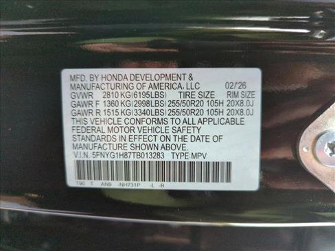 New 2026 Honda Pilot Elite image 17