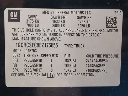Used 2014 Chevrolet Silverado 1500 LTZ RWD image 33