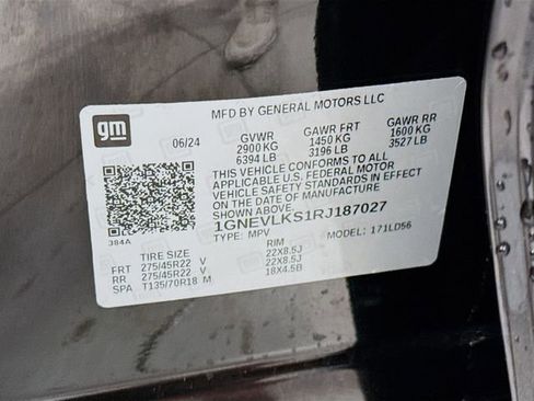 Certified 2024 Chevrolet Traverse RS w/ LPO, Floor Liner Package image 19