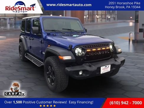 Used 2018 Jeep Wrangler Unlimited Sport S AWD/4WD image 1