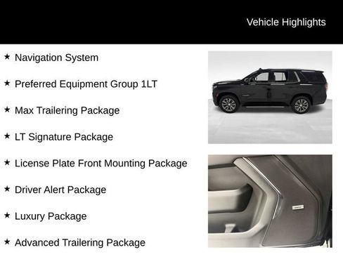 Certified 2024 Chevrolet Tahoe LT w/ LT Signature Package AWD/4WD image 27