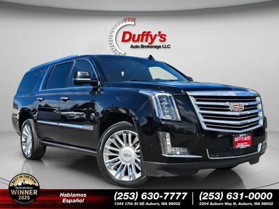 Used 2018 Cadillac Escalade ESV Platinum