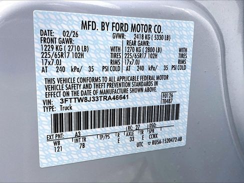 New 2026 Ford Maverick XLT w/ Equipment Group 301A AWD/4WD image 13