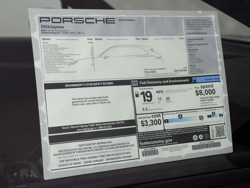 New 2026 Porsche Cayenne AWD/4WD image 25