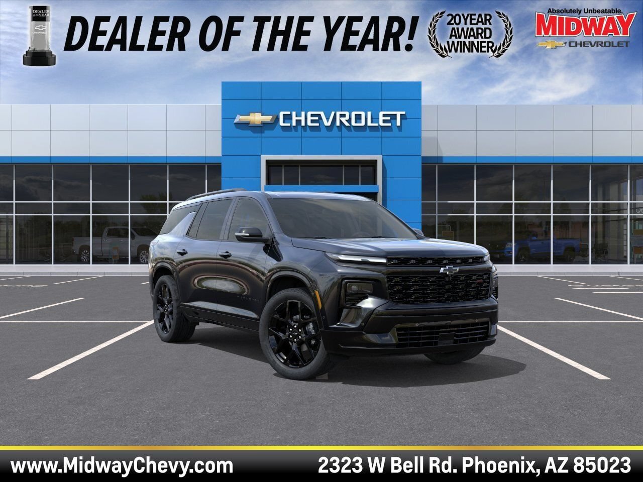 New 2026 Chevrolet Traverse RS AWD/4WD image 1