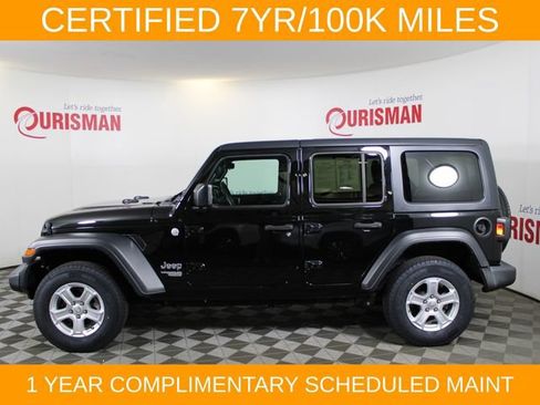 Used 2020 Jeep Wrangler Unlimited Sport S AWD/4WD image 4