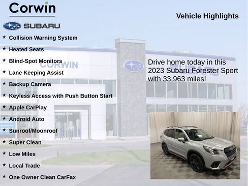 Used 2023 Subaru Forester Sport AWD/4WD image 6