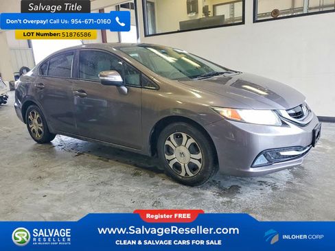 Used 2013 Honda Civic Hybrid Sedan image 5