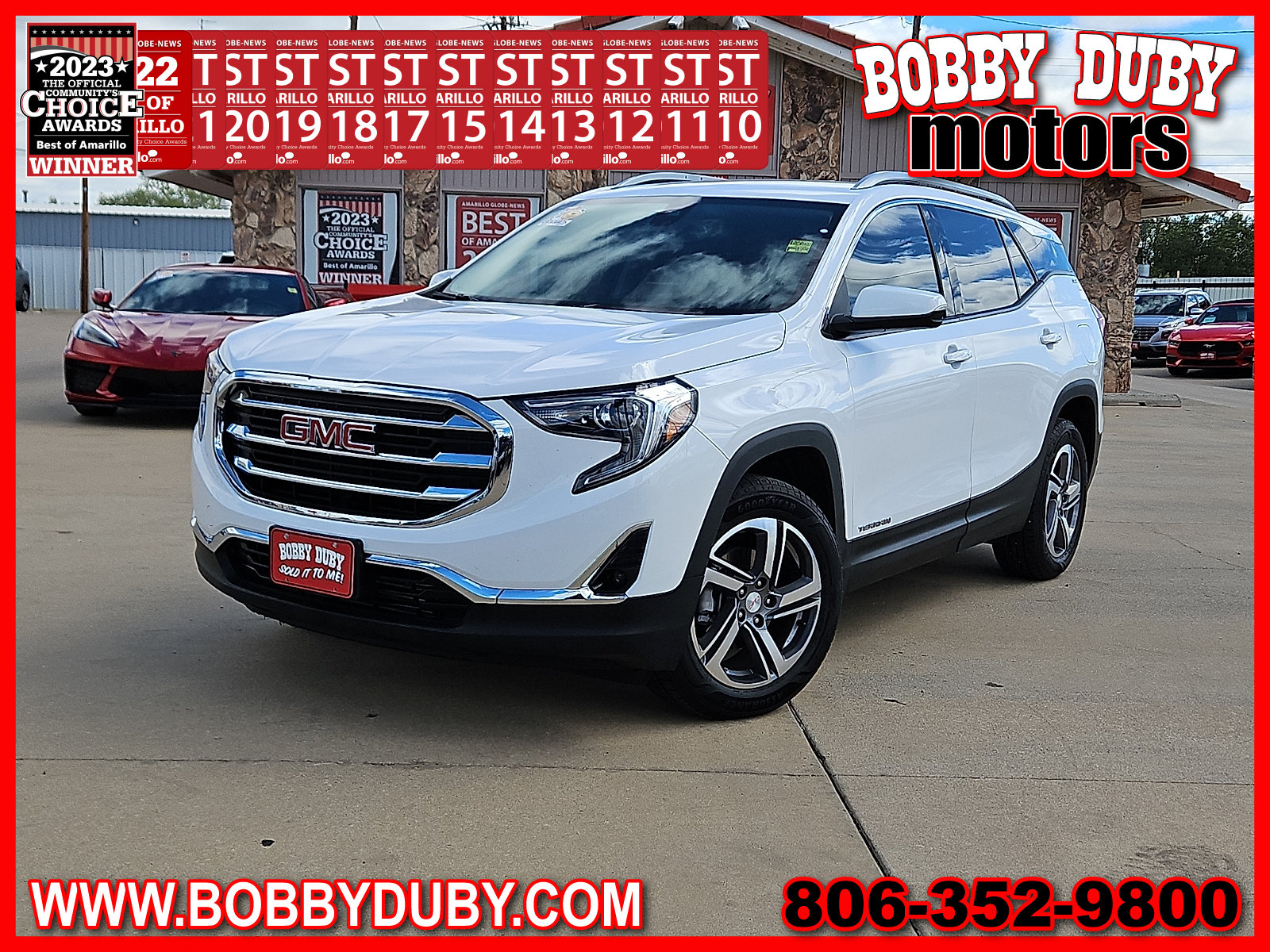 Used 2021 GMC Terrain SLT AWD/4WD image 1