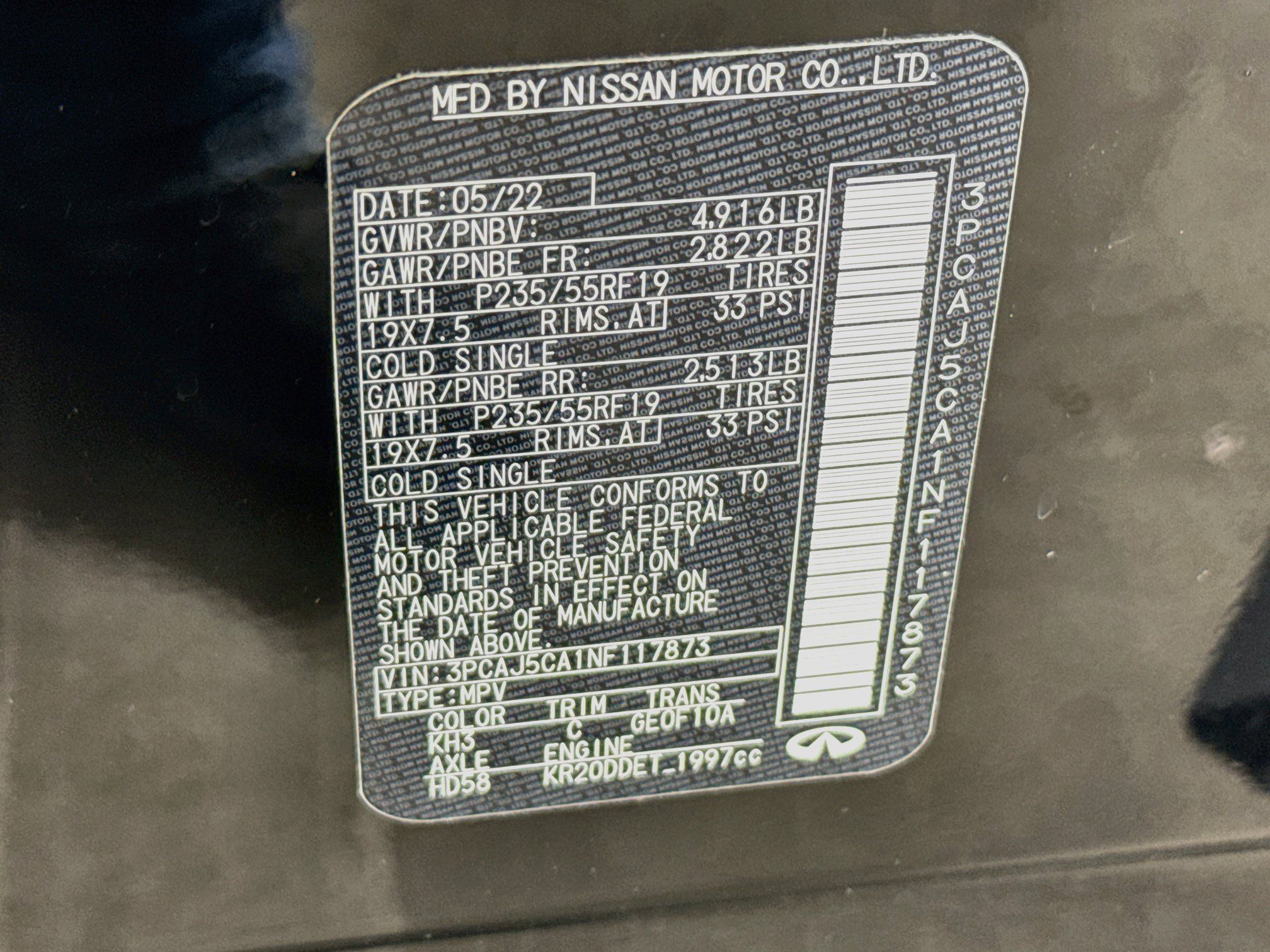 Used 2022 INFINITI QX50 Essential FWD image 39