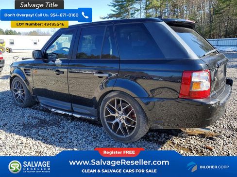 Used 2008 Land Rover Range Rover Sport Supercharged AWD/4WD image 3