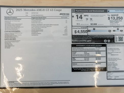 Used 2025 Mercedes-Benz AMG GT 63 image 32