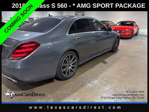 Used 2018 Mercedes-Benz S 560 4MATIC Sedan image 5