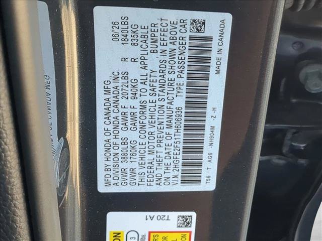 Used 2026 Honda Civic Sport image 23