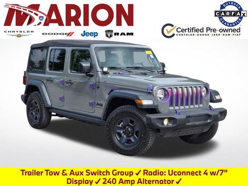 Used 2023 Jeep Wrangler Unlimited Sport AWD/4WD image 1
