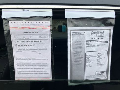 Certified 2025 Honda CR-V Sport-L image 37