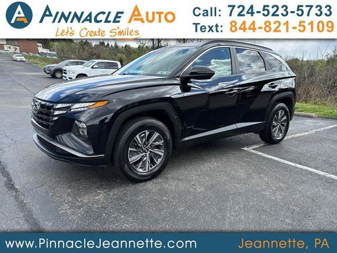 Used 2022 Hyundai Tucson Blue AWD/4WD image 1