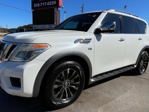 Used 2017 Nissan Armada Platinum w/ Captain Seat Package image 3