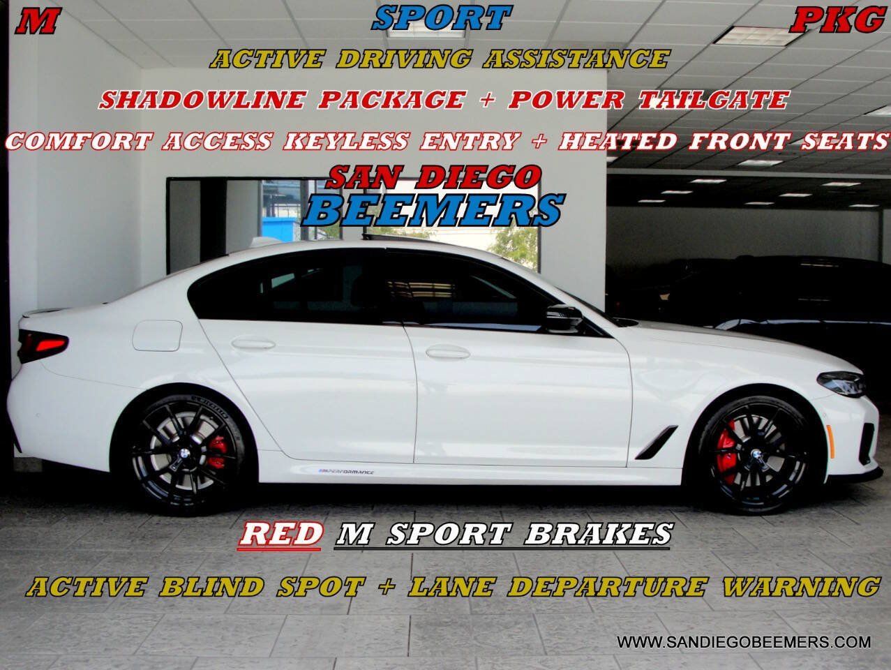 Used 2023 BMW 540i w/ M Sport Package RWD image 14