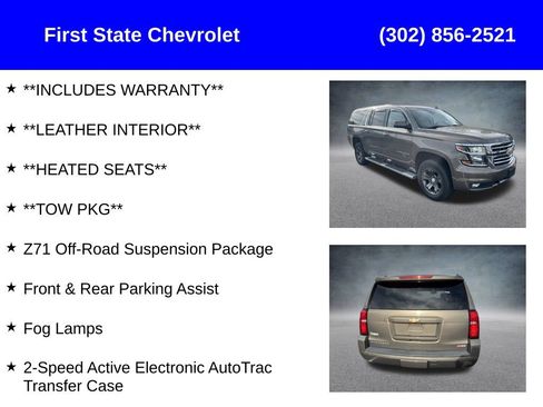 Used 2015 Chevrolet Suburban LT w/ Luxury Package image 2