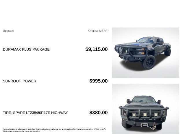 Used 2015 Chevrolet Silverado 3500 High Country w/ Duramax Plus Package AWD/4WD image 3