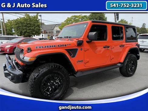 Used 2023 Jeep Wrangler Unlimited Rubicon 4xe AWD/4WD image 1