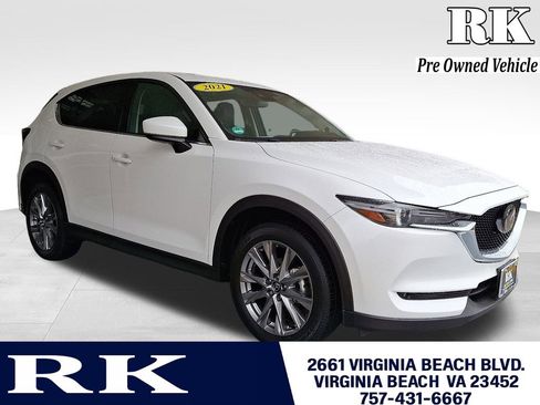 Used 2021 MAZDA CX-5 Grand Touring w/ GT Premium Package image 1