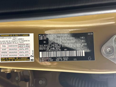 Used 2026 Toyota Land Cruiser w/ Premium Package AWD/4WD image 33