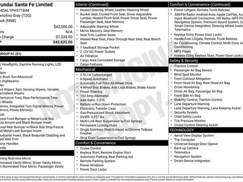 Used 2023 Hyundai Santa Fe Limited image 4
