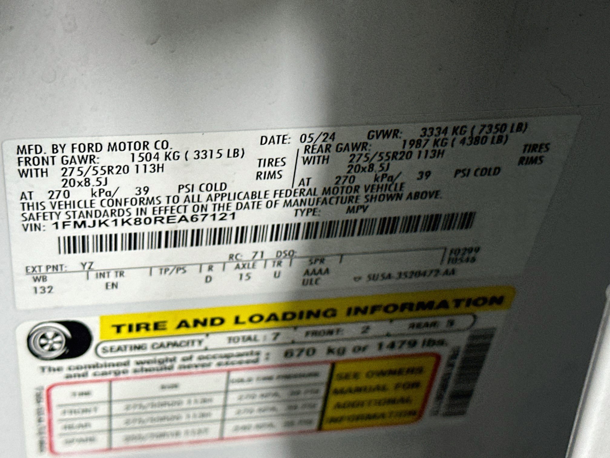 Used 2024 Ford Expedition Max Limited RWD image 12