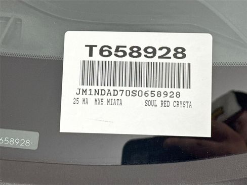 Certified 2025 MAZDA MX-5 Miata Grand Touring RWD image 46