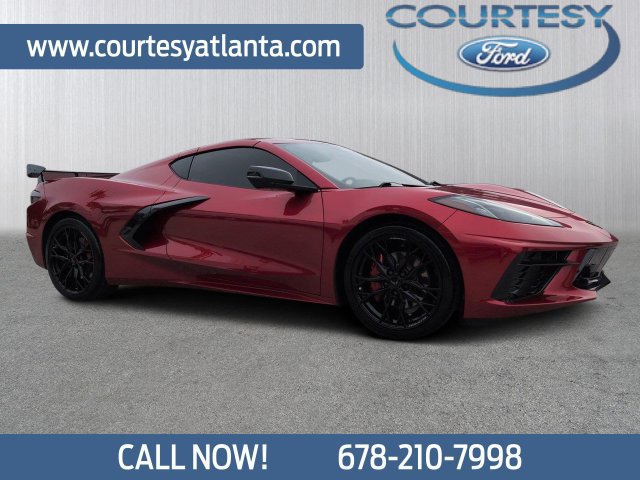 Used 2025 Chevrolet Corvette Stingray Coupe w/ Battery Protection Package RWD image 1