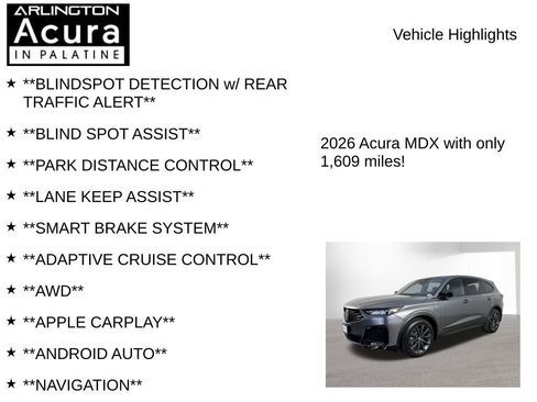 Certified 2026 Acura MDX A-Spec image 7