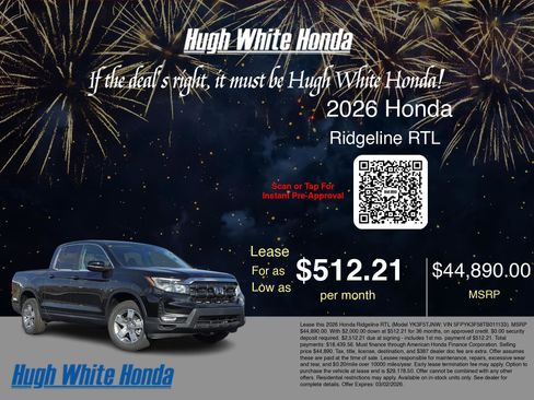 New 2026 Honda Ridgeline RTL image 3