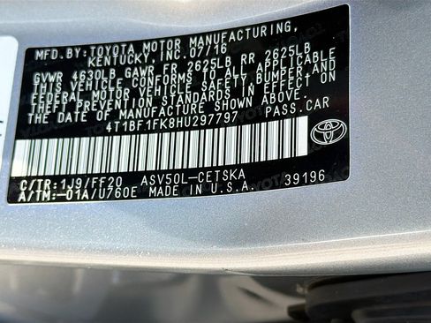 Used 2017 Toyota Camry SE FWD image 43