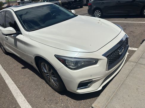 Used 2023 INFINITI Q50 Luxe w/ Cargo Package AWD/4WD image 2
