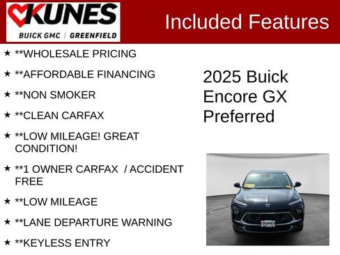 Used 2025 Buick Encore GX Preferred AWD/4WD image 3