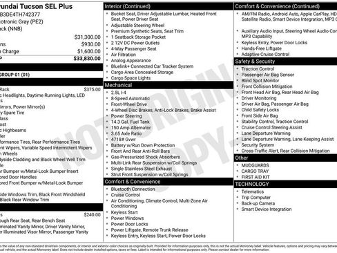 New 2026 Hyundai Tucson SEL Plus FWD image 6