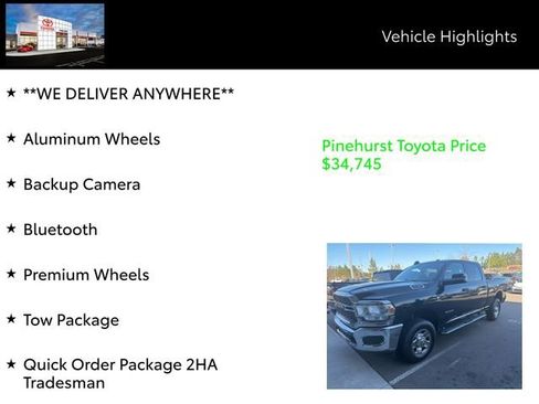 Used 2022 RAM 2500 Tradesman image 12