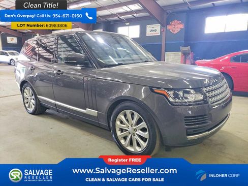 Used 2017 Land Rover Range Rover HSE AWD/4WD image 5