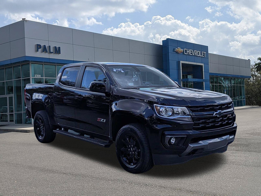 Certified 2021 Chevrolet Colorado Z71 w/ Z71 Midnight Edition AWD/4WD image 1
