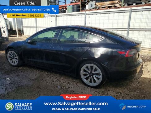 Used 2021 Tesla Model 3 Long Range AWD/4WD image 3