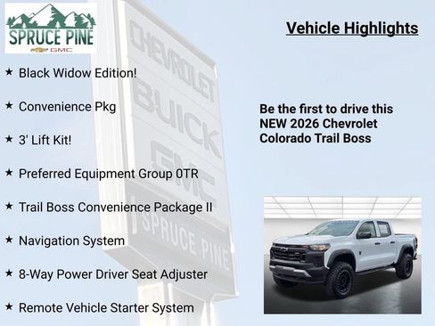 New 2026 Chevrolet Colorado Trail Boss AWD/4WD image 5